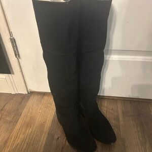 Michael Kors Black Over the Knee Boots